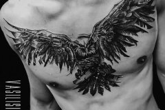 Татуировка : Птицы, Орел на груди