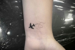 Татуировка : Самолет, Сердце
