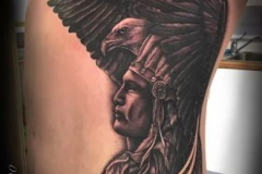 Татуировка : Люди, Птицы, Орел на плече