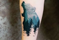Татуировка : Медведь, Животные на предплечье