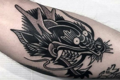 Татуировка : Демон на предплечье