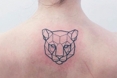Татуировка : Животные, Лев на спине