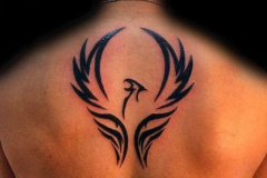Татуировка : Узор, Крылья на спине