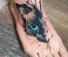 Татуировки на стопе