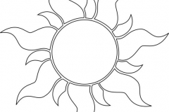 Наколка : Солнце - эскиз