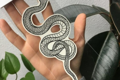 Татуировка : Змея - эскиз