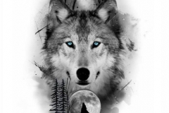 Татуировка : Волк, Животные