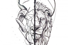 Татуировка : Животные, Лев